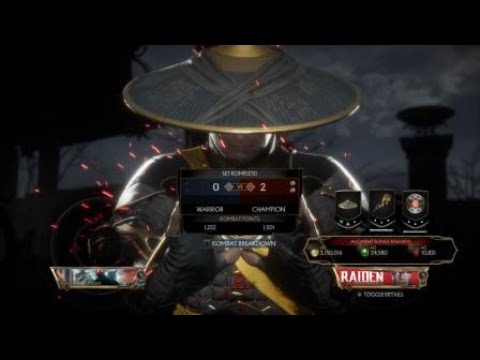 Mirror Match 3rd Variation | Raiden vs Raiden | Mortal Kombat 11