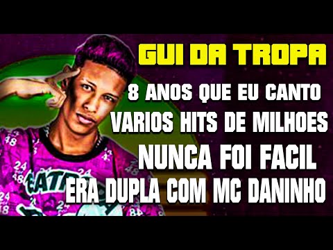 TROCANDO IDEIAS MC GUI DA TROPA - ENTREVISTA SOBRE A CARREIRA ARTISTICA PESSOAL ONDE TUDO COMEÇOU