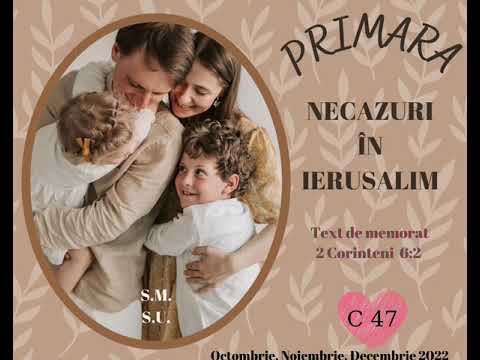 Studiul 47 din 2022 - Scoala de Sabat Primara