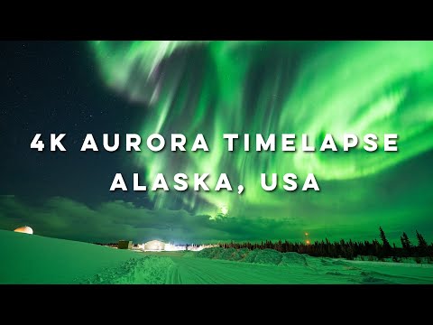 Stunning Timelapse Captures The Aurora In 4K Over Fort Yukon In Alaska