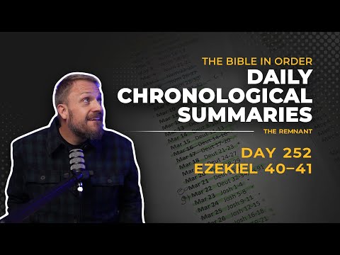 Day 252: Ezekiel 40–41 – The Vision of a Future Temple Begins