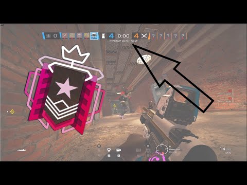 4 - 4 Overtime Matchpoint 1v3 HEADSHOT ACE CLUTCH (VERY INTENSE) | Rainbow Six Siege