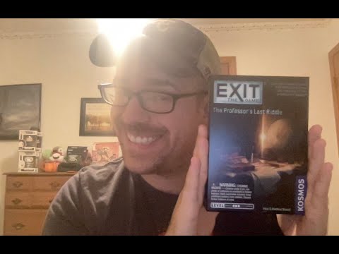 LET'S PLAY "THE PROFESSOR'S LAST RIDDLE" - An at-home escape room by Exit The Game