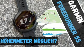 Wandern mit der Forerunner 55