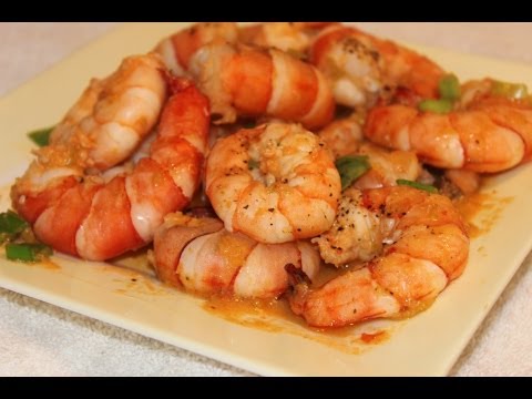 HOW TO MAKE JAMAICAN HOT SPICY JUMBO SHRIMP EASY AND FAST recipe Video