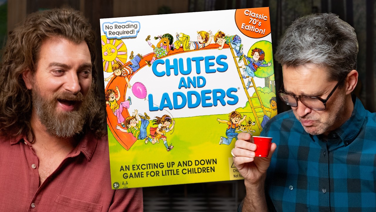 We Play EXTREME Chutes And Ladders