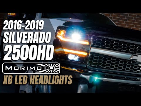 2015-2019 Chevy Silverado 2500 HD MORIMOTO XB LED Headlights By Morimoto