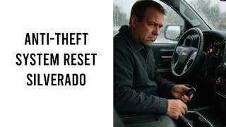 Reset Anti Theft System Chevy Silverado