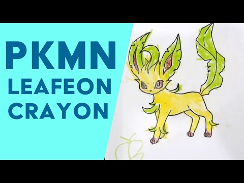HOW TO COLOR POKEMON : Leafeon by Leon