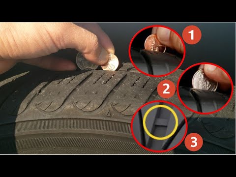 How To Check Tire Tread Depth | 3 Easy Methods Of Checking Tire Tread