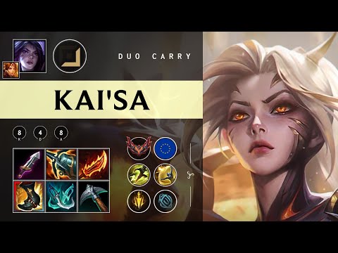 Kai'Sa ADC vs Taliyah - EUW Grandmaster Patch 25.24