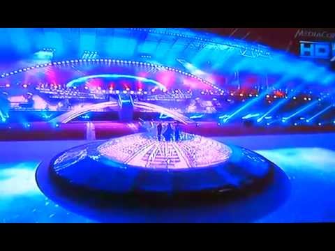 26th Sea Games 2011 Opening Ceremony | K. Concepcion, A. Monica & J. Victor: Together We will Shine