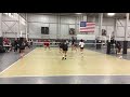 Danielle Marler #6 Outside Hitter - Tampa United at Jacksonville Florida Regional Qualifier