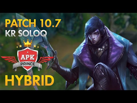 APK Prince Hybrid - Bot Lane: Aphelios vs Miss Fortune - KDA 18/2/7