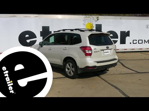etrailer | Set up: Curt Trailer Hitch Receiver on a 2014 Subaru Forester