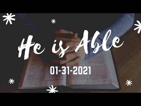 Sunday Service 01-31-2021