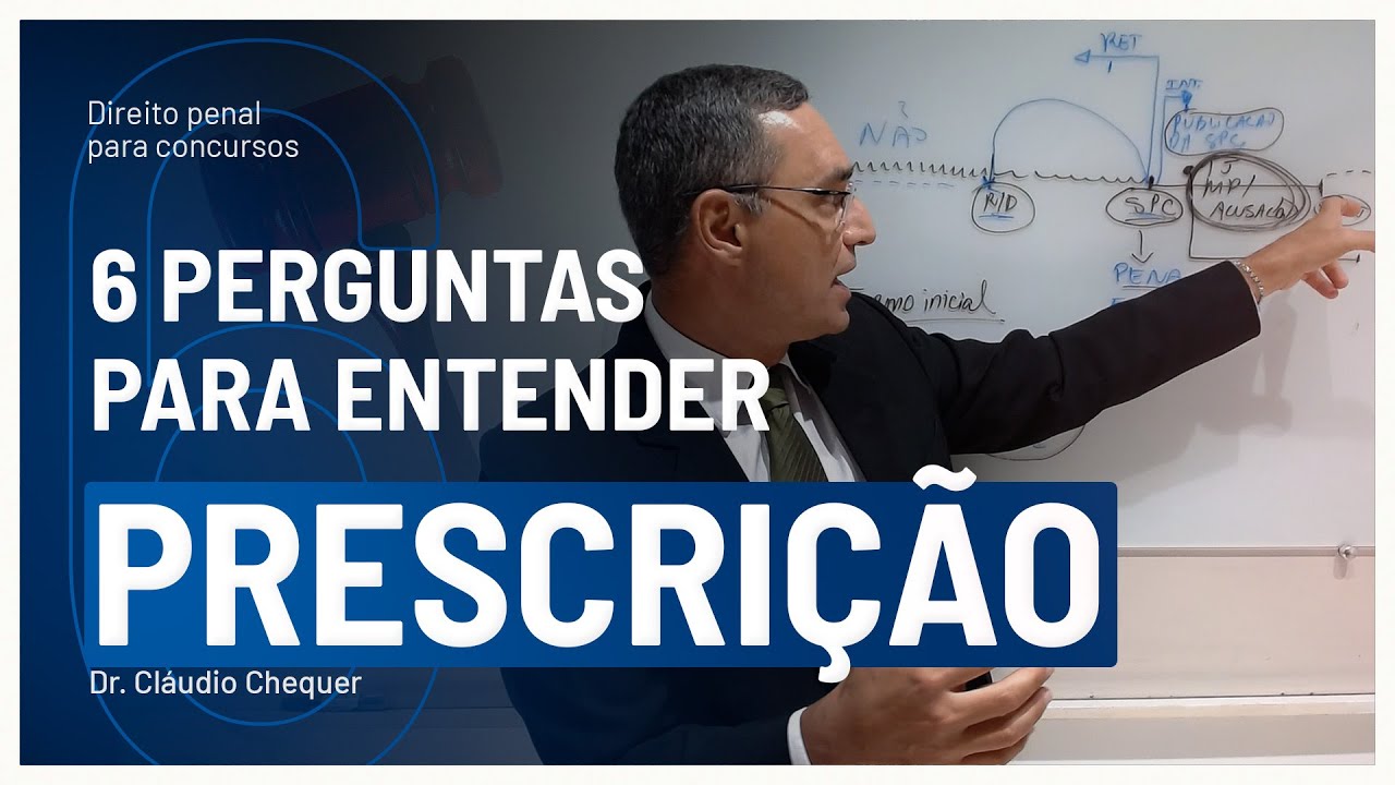 Domine a Prescrição no Direito Penal: 6 Perguntas Essenciais com Dr. Cláudio Chequer