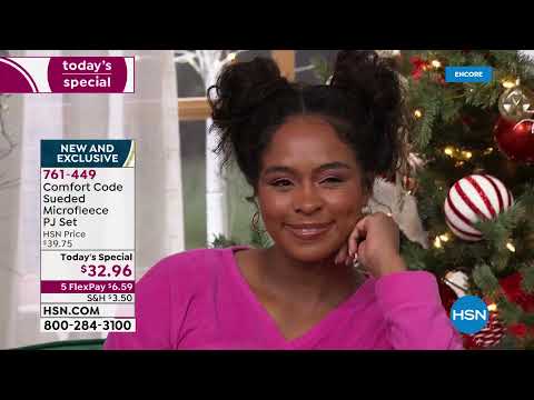 HSN | Comfort Code by Cuddl Duds Gifts 11.04.2021 - 01 AM