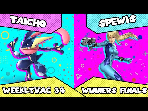 WeeklyVAC 34 - SSBU - Taicho (Greninja) vs Spewis (Zero Suit Samus, Marth)