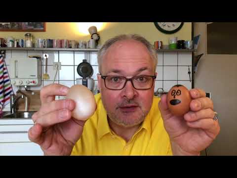 Eier-Experimente mit Joachim Hecker Teil II: Rohes Ei schälen