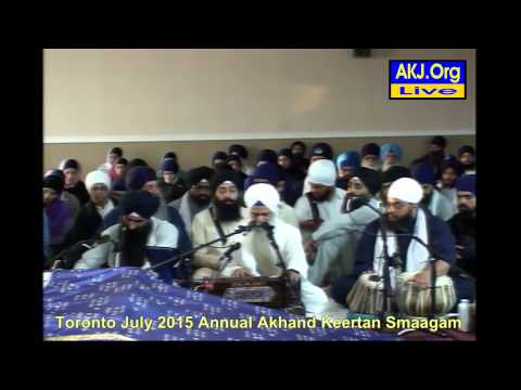 093 Toronto July 2015 Smaagam - Saturday Morning - G. Gurdev Singh Jee