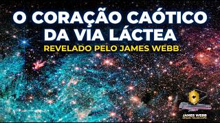 Sagitário C: O Caótico Coração da Via Láctea Revelado pelo James Webb
