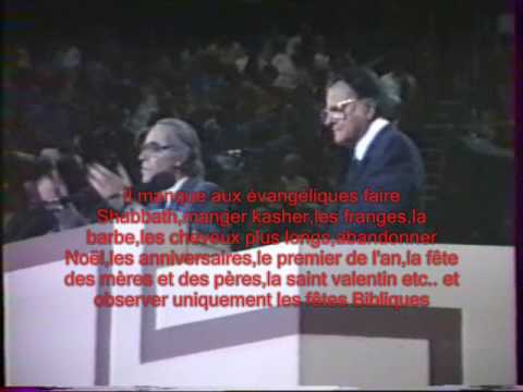 Les évangéliques doivent revenir à la Torah et suivre Le véritable bon vrai calendrier