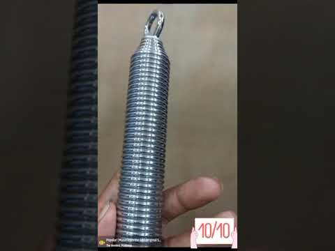 Industrial conical compression springs