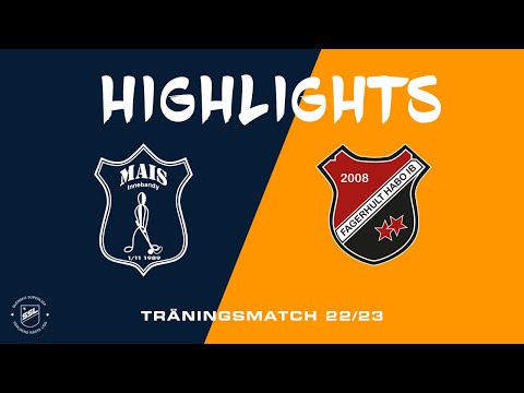 Highlights - Mullsjö AIS - Fagerhult Habo IB - Träningsmatch 22-23