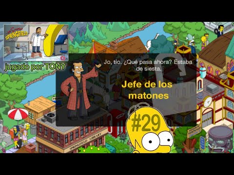 Los Simpson Springfield "Historia'20: Capítulo 29 - Jefe de los matones" por Tony