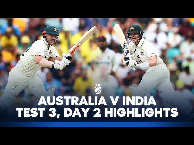 Australia v India – Third Test, Day 2 Highlights I 15/12/24 I Fox Cricket