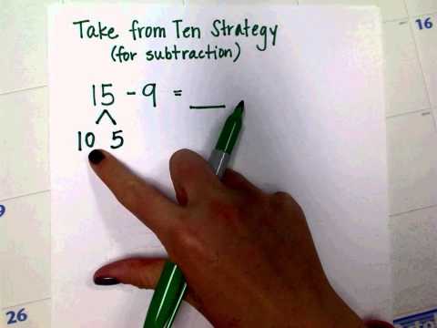 Take from Ten Strategy for Subtraction