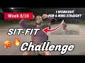 SIT-FIT Challenge Week 8/10 ( Easy & Simple Modified Workout For Beginners)