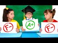 Eva And Friends Exam At School Stories For Kids