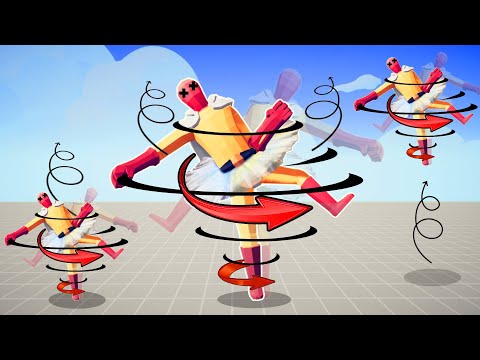 SPINNING EVERY UNIT TO DEATH | TABS - Totally Accurate Battle Simulator