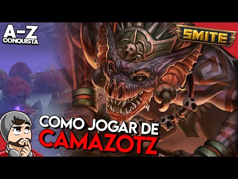COMO JOGAR DE CAMAZOTZ - A-Z Guia + Conquista - ⚡ Smite BR