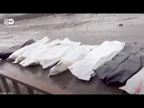 Rosjanie rozstrzelali kobiety i przejechali czołgami po ciałach.