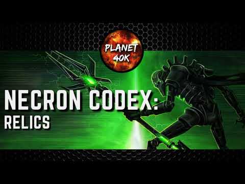 Necron RELICS  - New 9th Edition Codex - Warhammer 40k