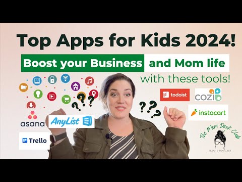 My PRODUCTIVITY & ORGANIZATION Apps & Tools 2024 | The Mom Desk Club S3E5 #mompreneur
