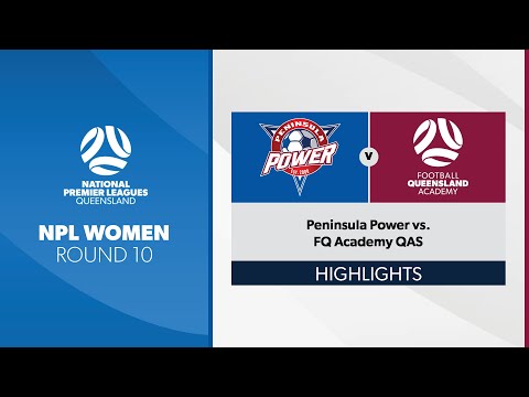 NPL Women R10 - Peninsula Power vs. FQ Academy QAS Highlights