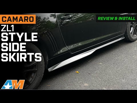 2010-2015 Camaro ZL1 Style Side Skirts Review & Install