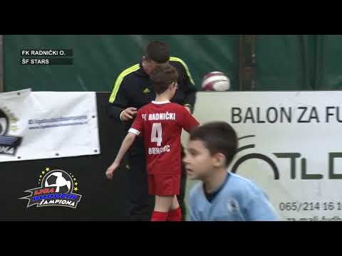 LIGA BUDUĆIH ŠAMPIONA GENERACIJA 2009 FK RADNIČKI OBRENOVAC - ŠF STARS 13. KOLO