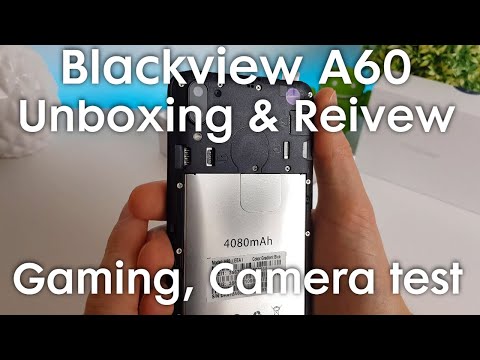 Blackview A60 Smartphone Review - Camera and Gaming Test