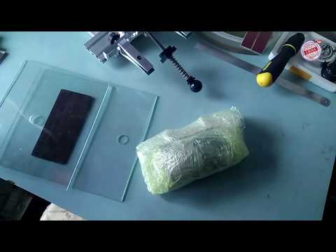 Масляные точильные камни KOSIM -  Бланки алюминиевые -  U адаптер -  Порошок карбид кремния