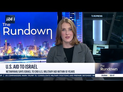 Netanyahu says Israel to end US military aid within 10 years