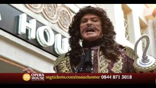 David Hasselhoff as Hoff the Hook -- Peter Pan, Manchester Opera House 2012/13