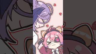 【手描き】いちごちゃんとネスお兄ちゃん【にじさんじ切り抜き/宇志海いちご/榊ネス】#shorts