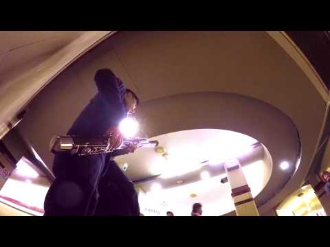Thinking Out Loud - by Ed Sheeran -- Bassoon busking