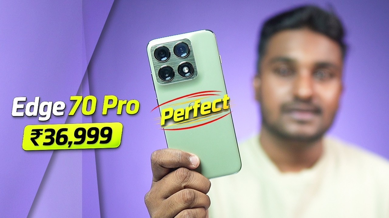 Moto Edge 70 Pro Review ❤️ Almost Perfect 🚀 Under ₹40K!