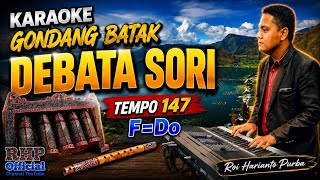 Download lagu DEBATA SORI ~ Karaoke Gondang Batak II F=Do || Roi Harianto Purba mp3